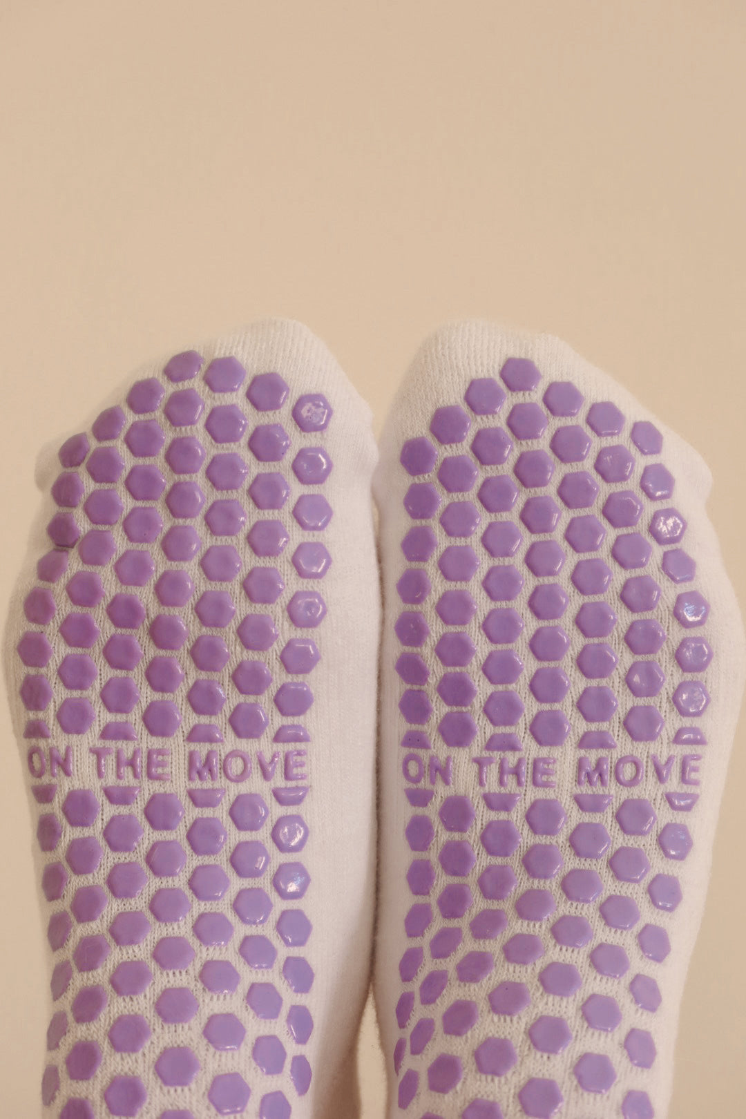LAVENDER MIST PILATES SOCK